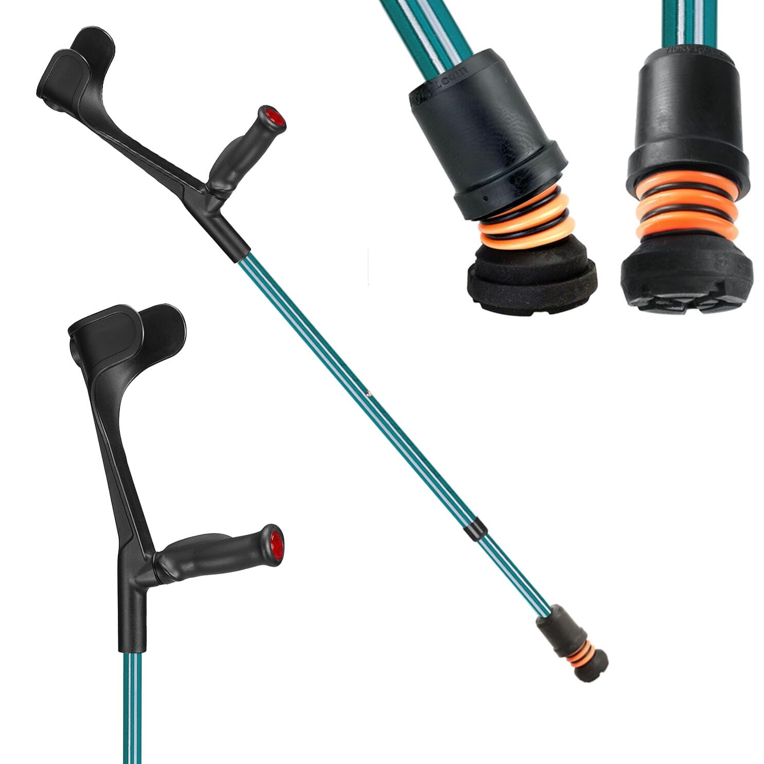 Béquilles Flexyfoot à coudière ouverte Comfort Grip