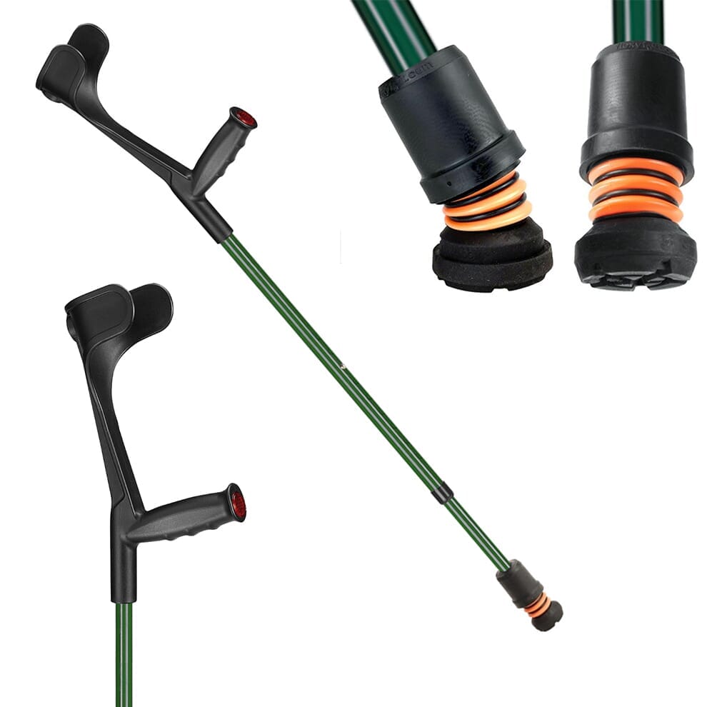 Béquilles Flexyfoot à coudière ouverte Soft Grip