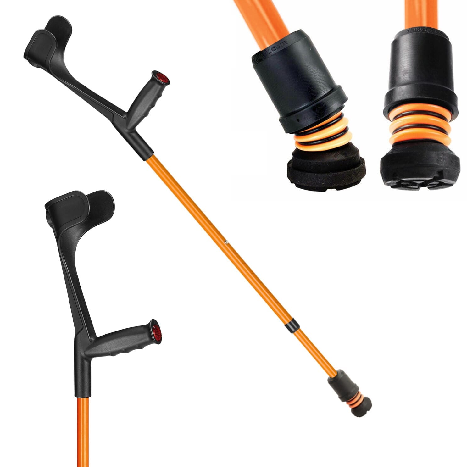 Béquilles Flexyfoot à coudière ouverte Soft Grip