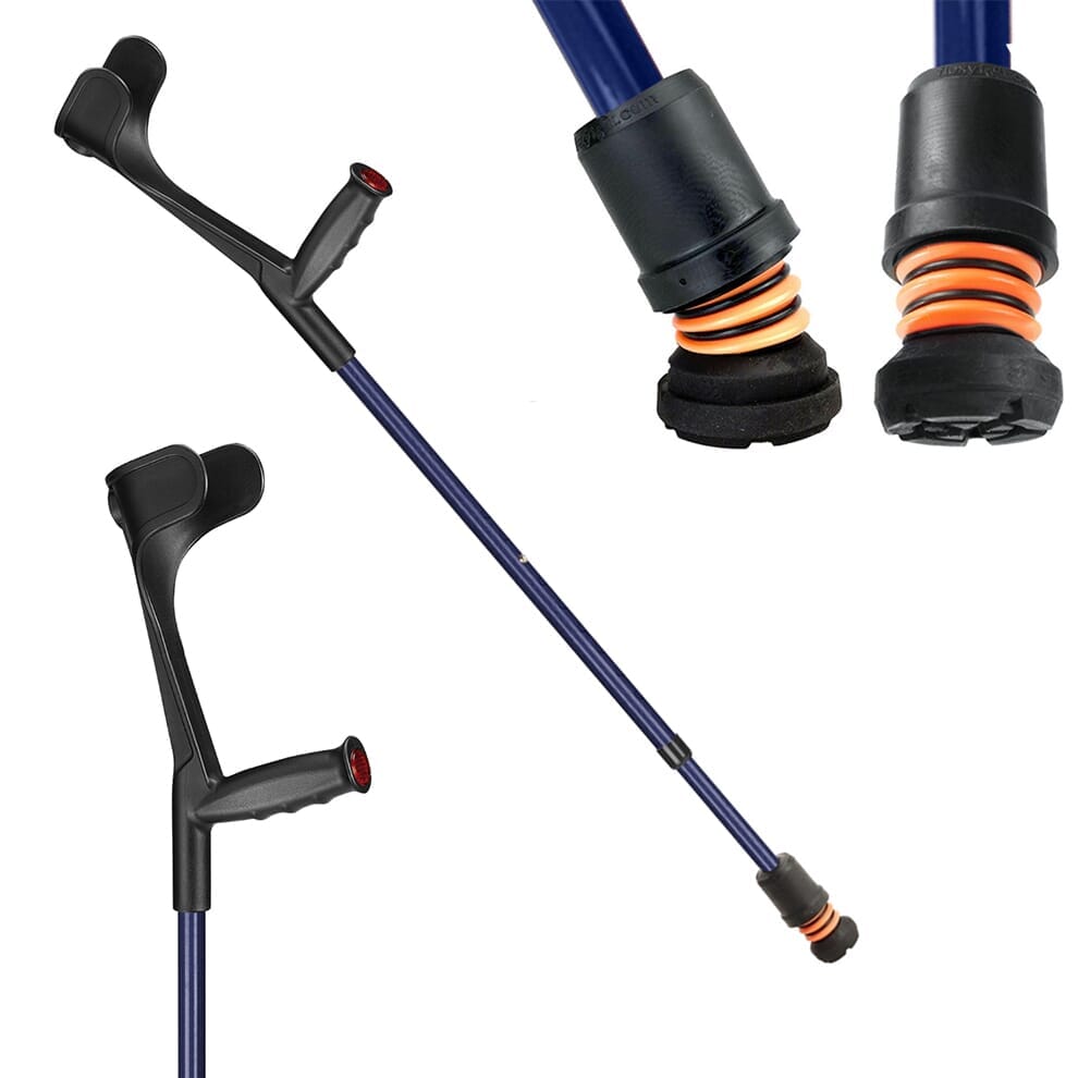 Béquilles Flexyfoot à coudière ouverte Soft Grip