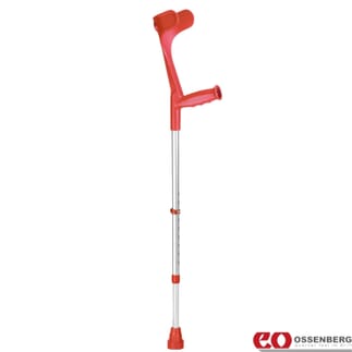 Béquilles Ossenberg à coudières ouvertes Rouge - Unité