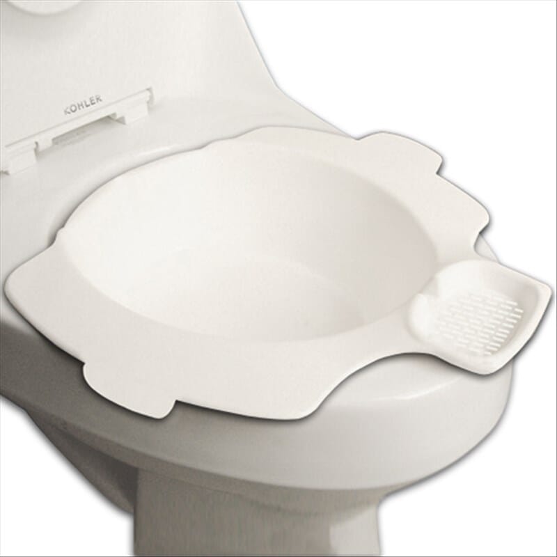 HEALLILY Toilettes Bidet Portable Bidet Amovible pour WC avec Pulvérisateur pour Femmes Adultes Blanc
