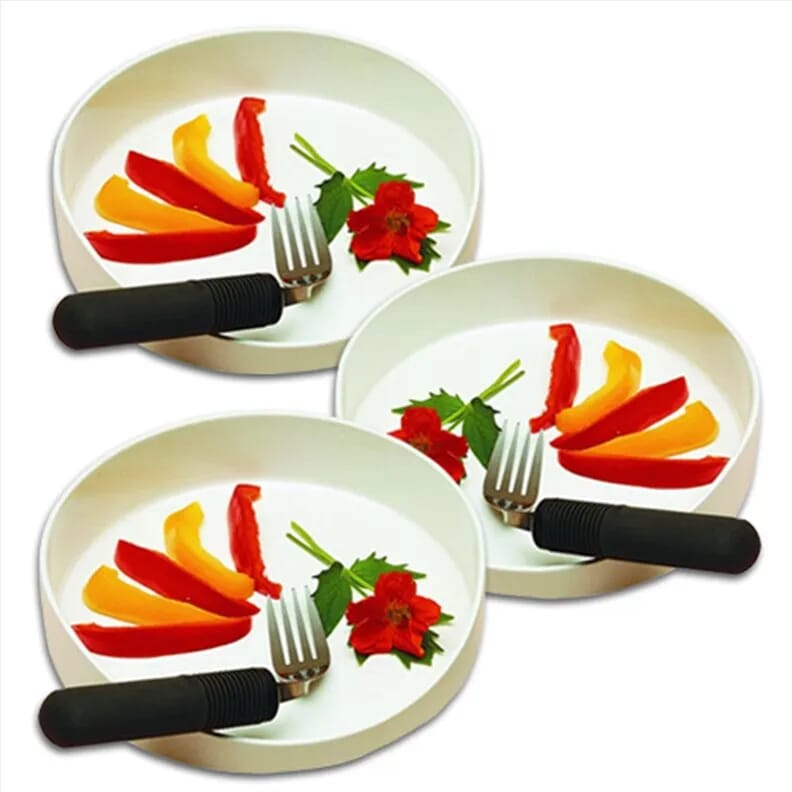 Bol en mélamine avec rebords surélevés