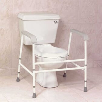 Cadre de toilette extra-large Nuvo