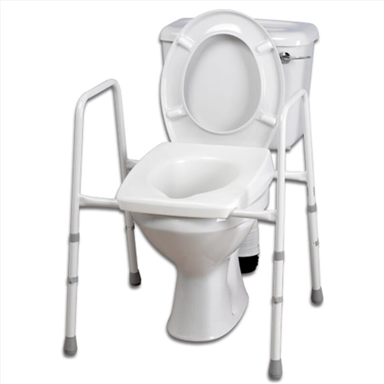 Cadre de toilette réglable