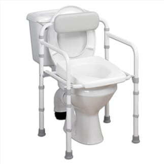 Cadre de toilettes pliant