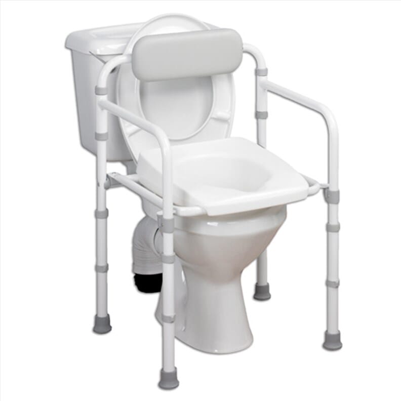 Cadre de toilettes pliant