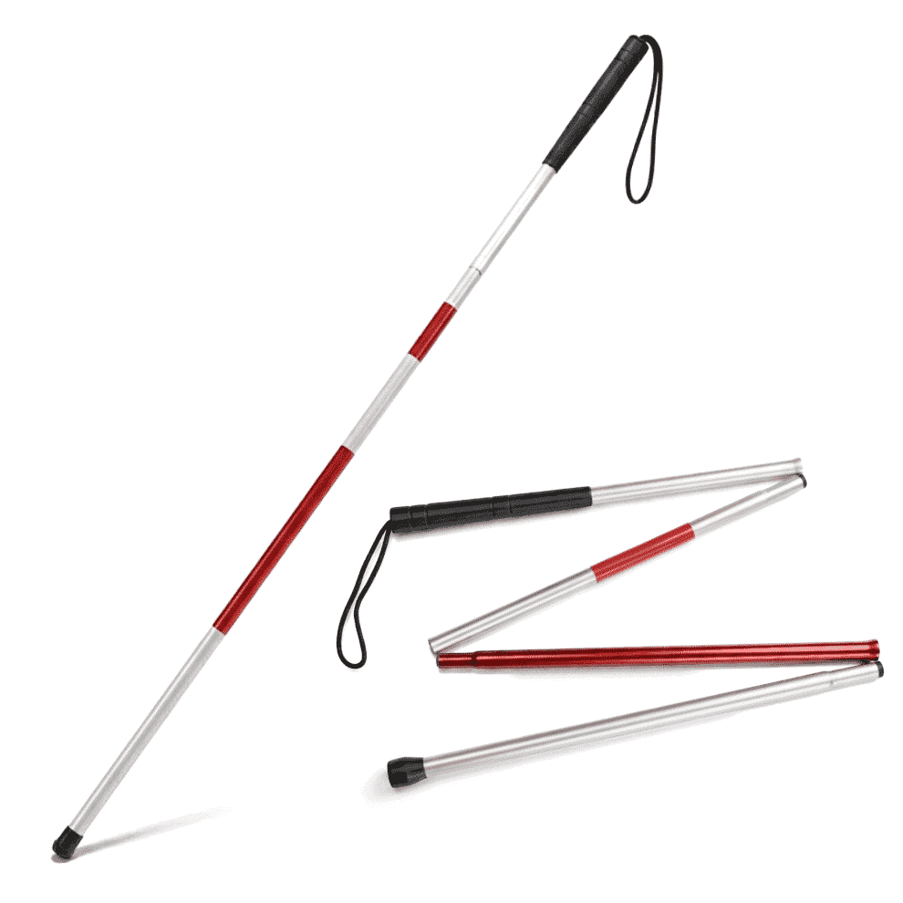 Canne blanche pour non-voyant