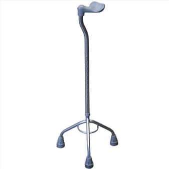Canne de marche ajustable tripode