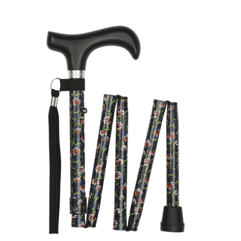 Canne de marche pliable