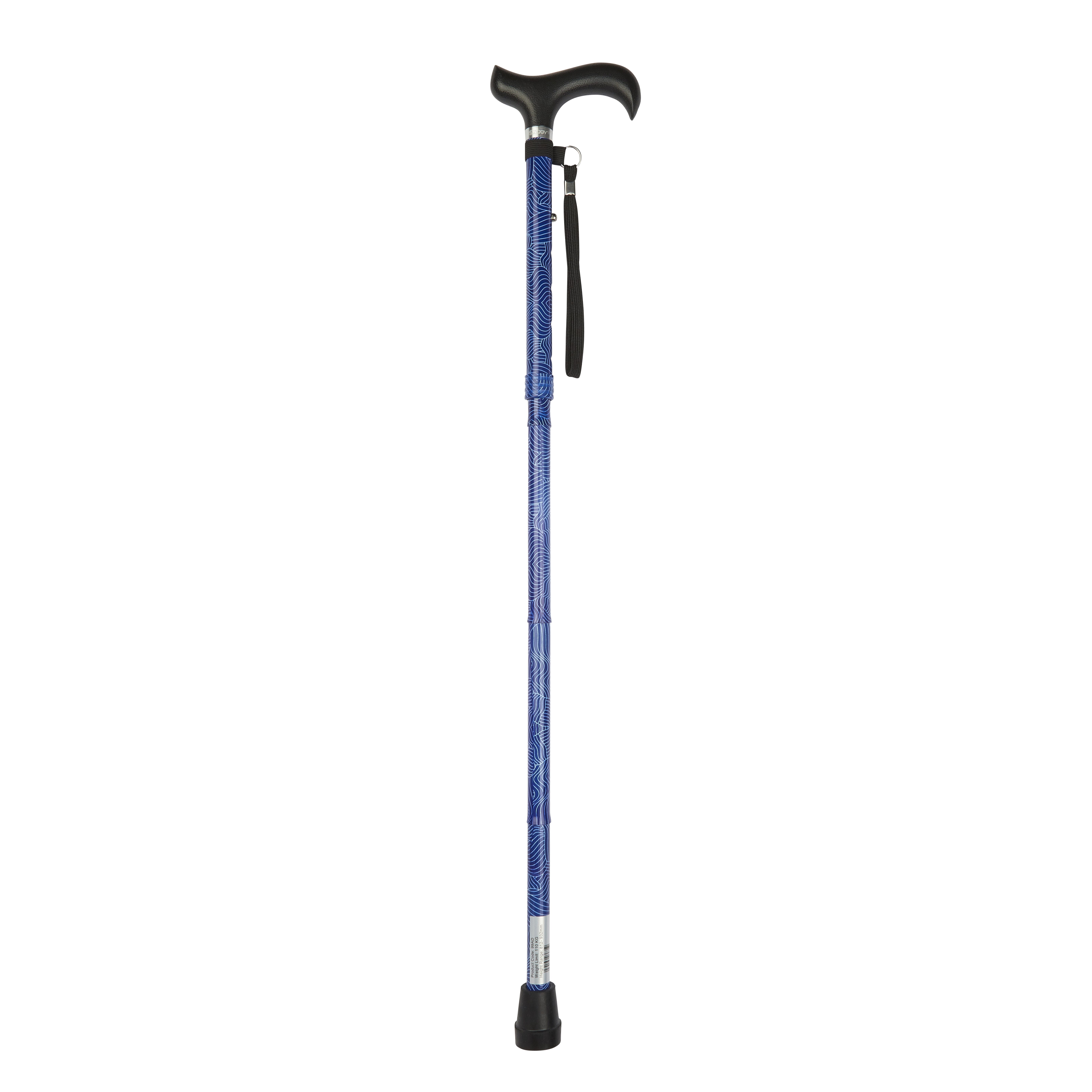 Canne de marche pliante à motif