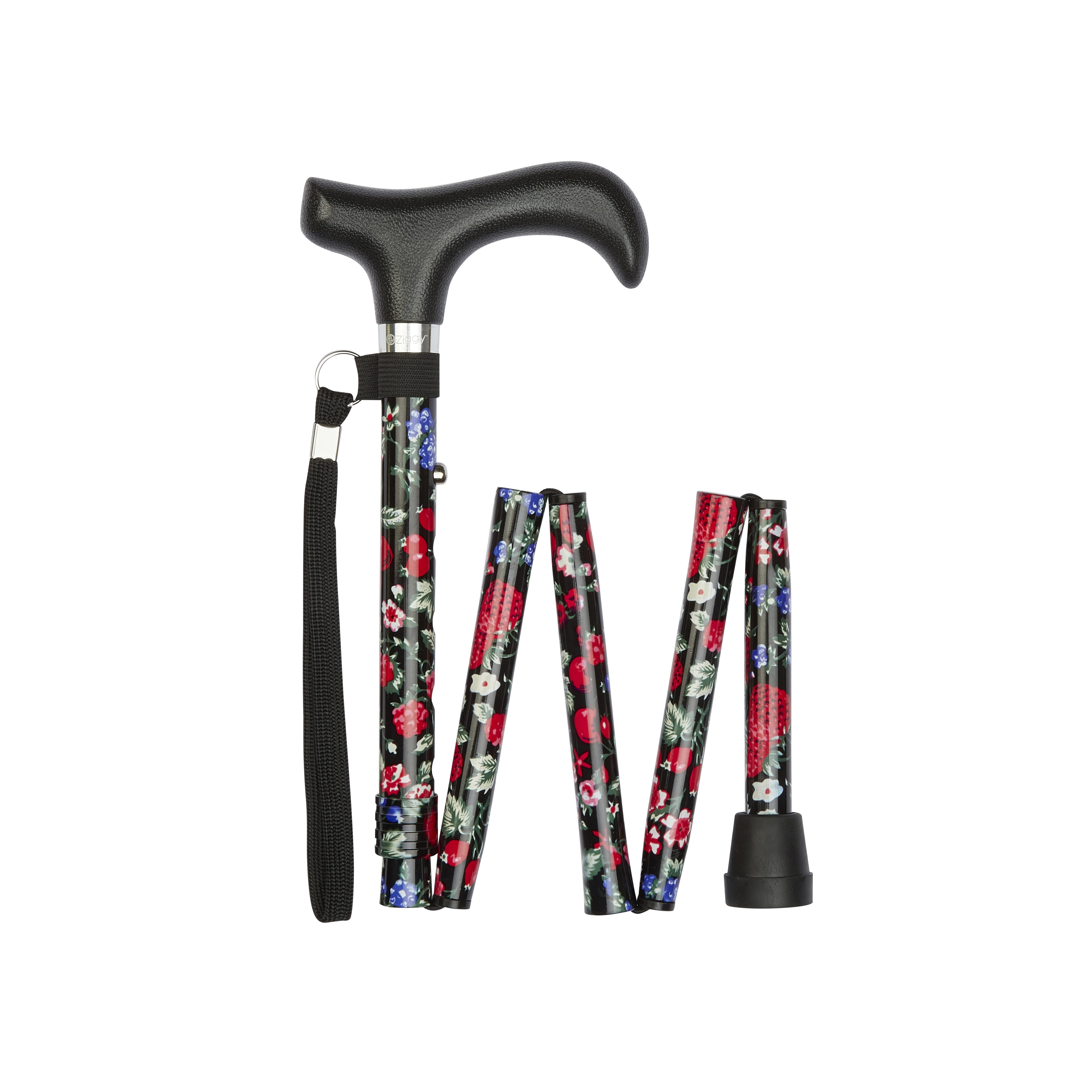 Canne de marche pliante courte