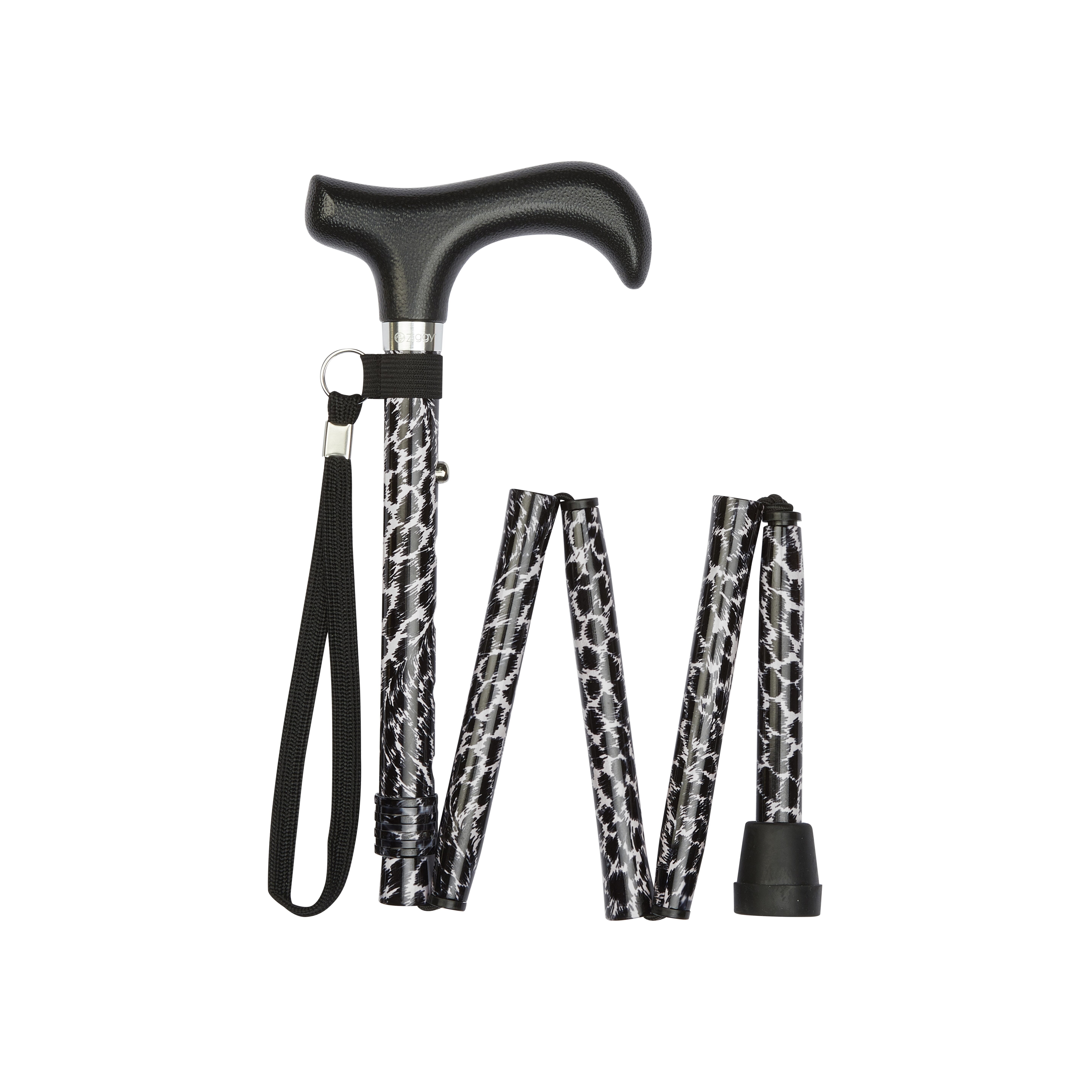 Canne de marche pliante courte