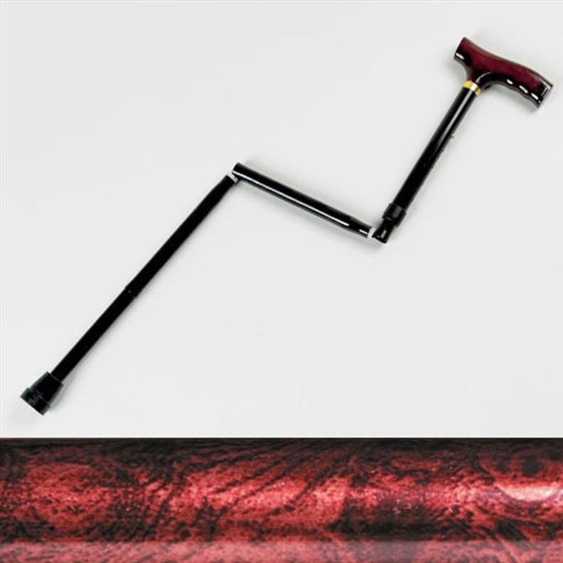 Canne de marche pliante Homecraft - Noyer