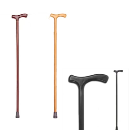 Canne en bois poignée Fritz