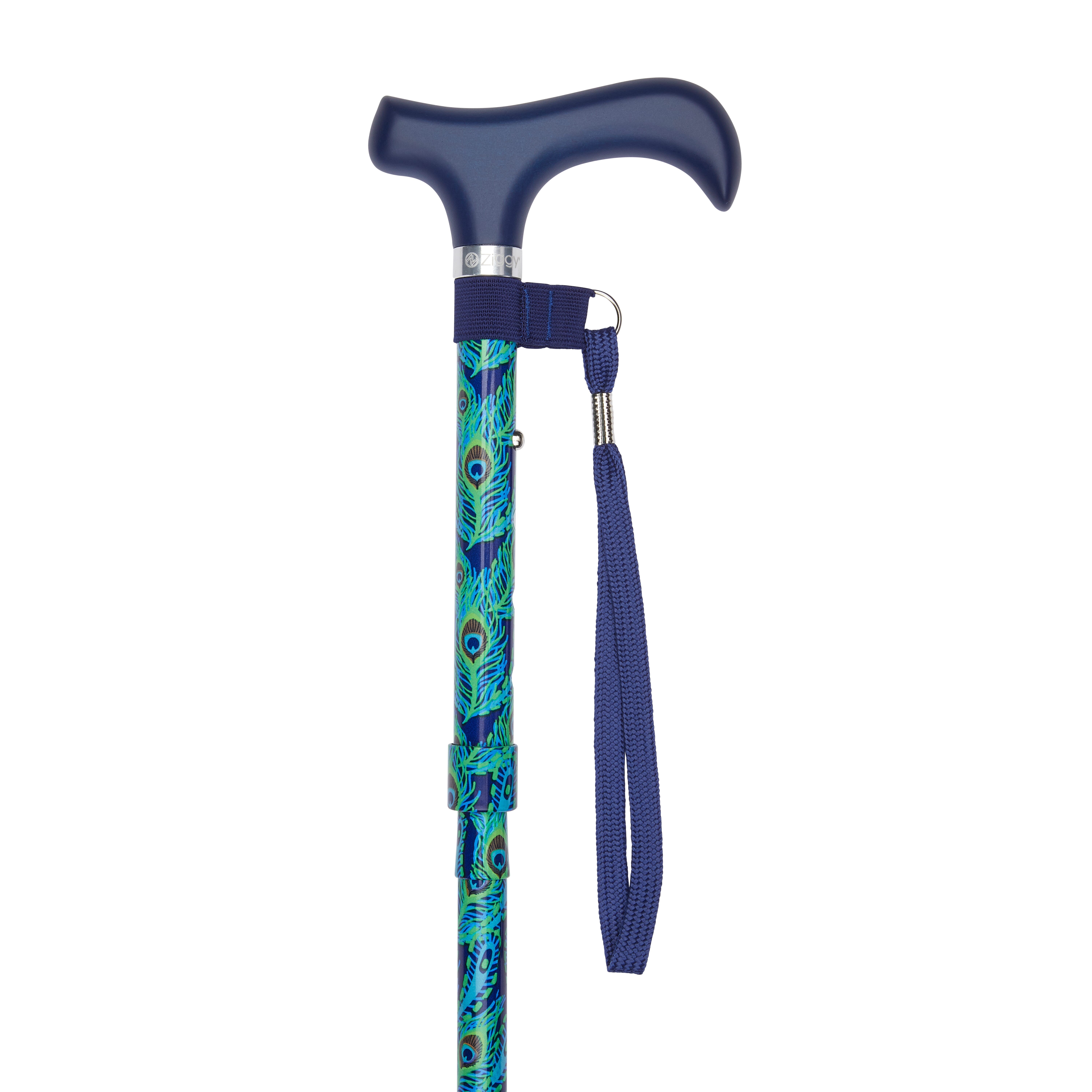 Canne pliante avec poignée Derby