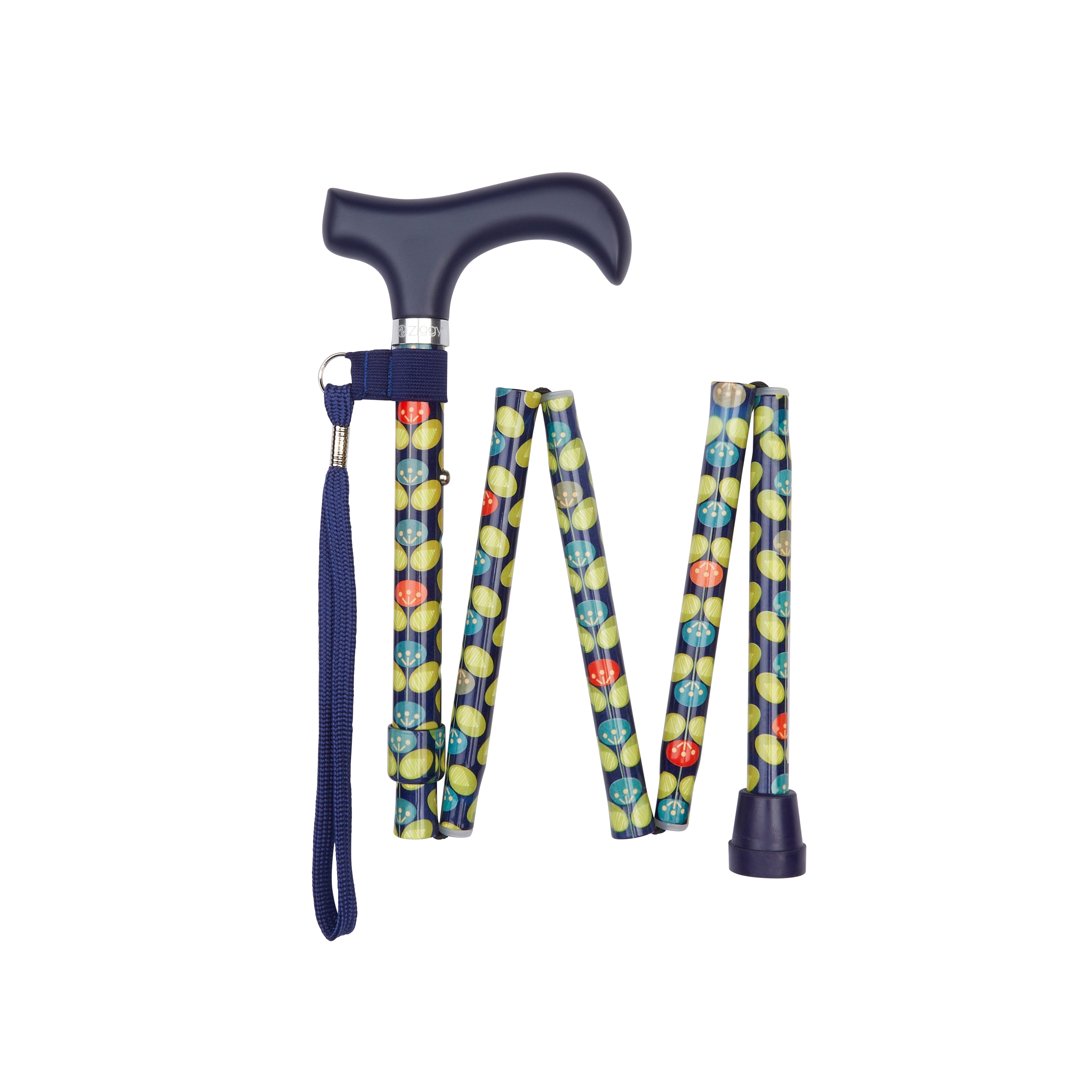 Canne pliante avec poignée Derby