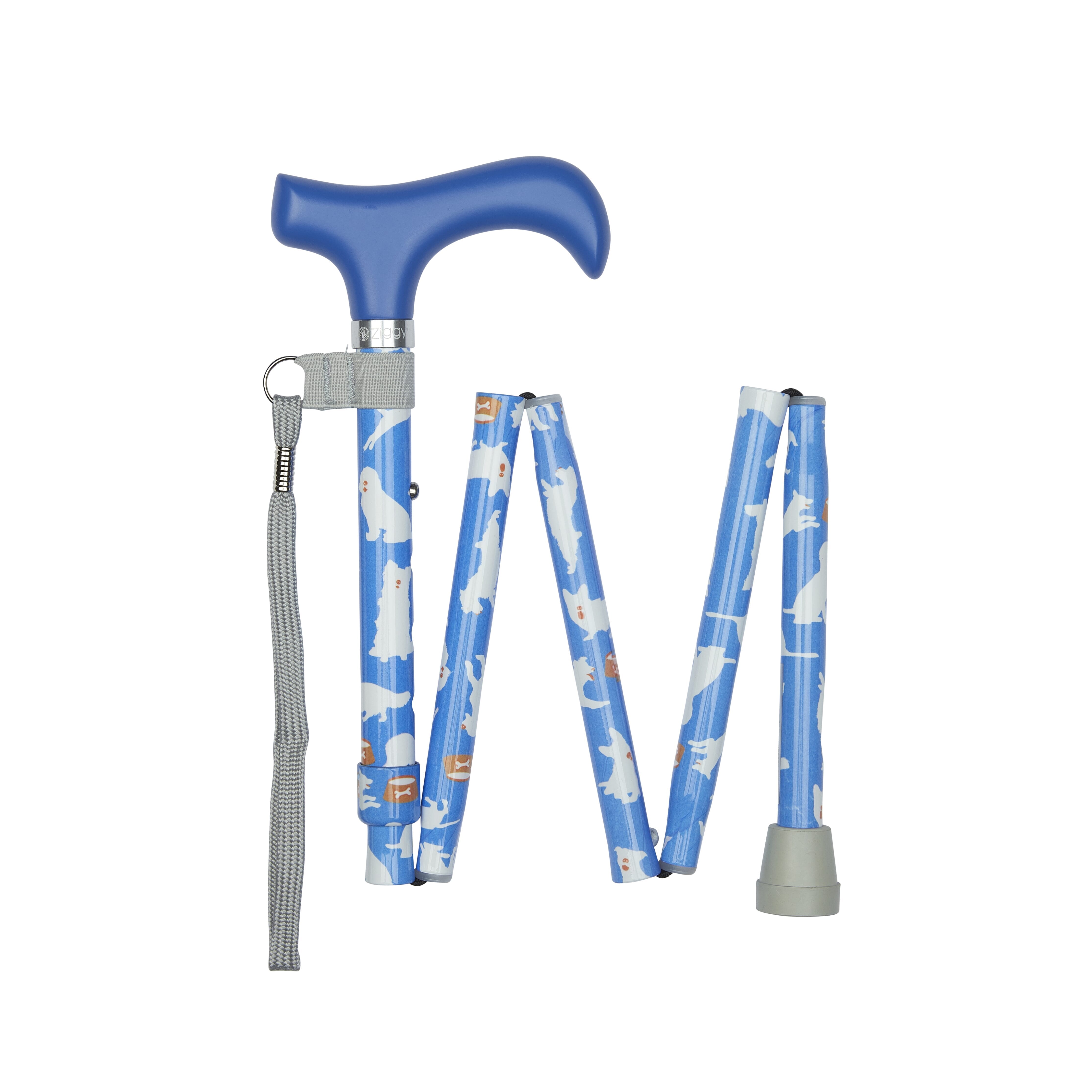 Canne pliante avec poignée Derby