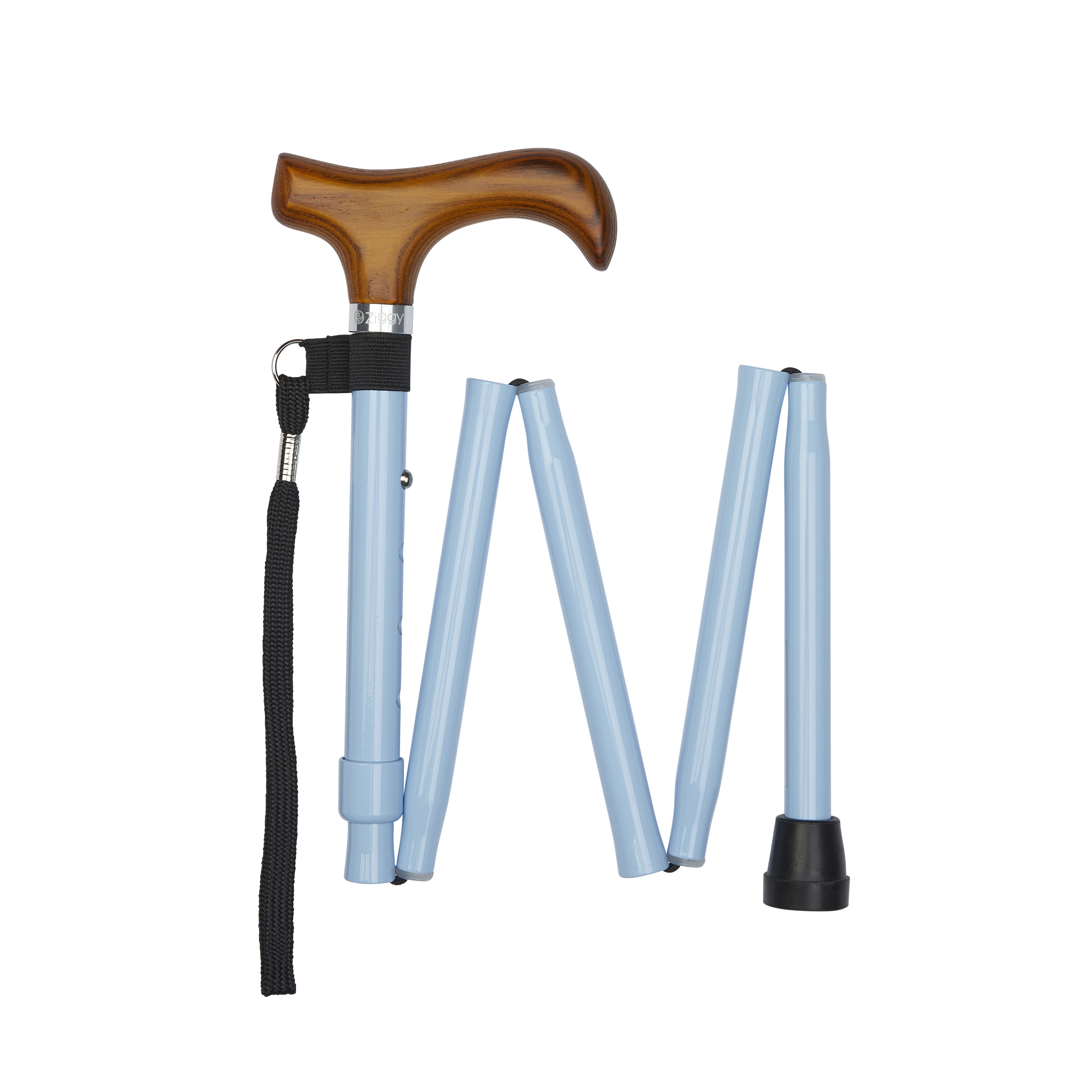 Canne pliante avec poignée Derby