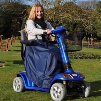 Cape spéciale jambes pour scooter électrique – Splash