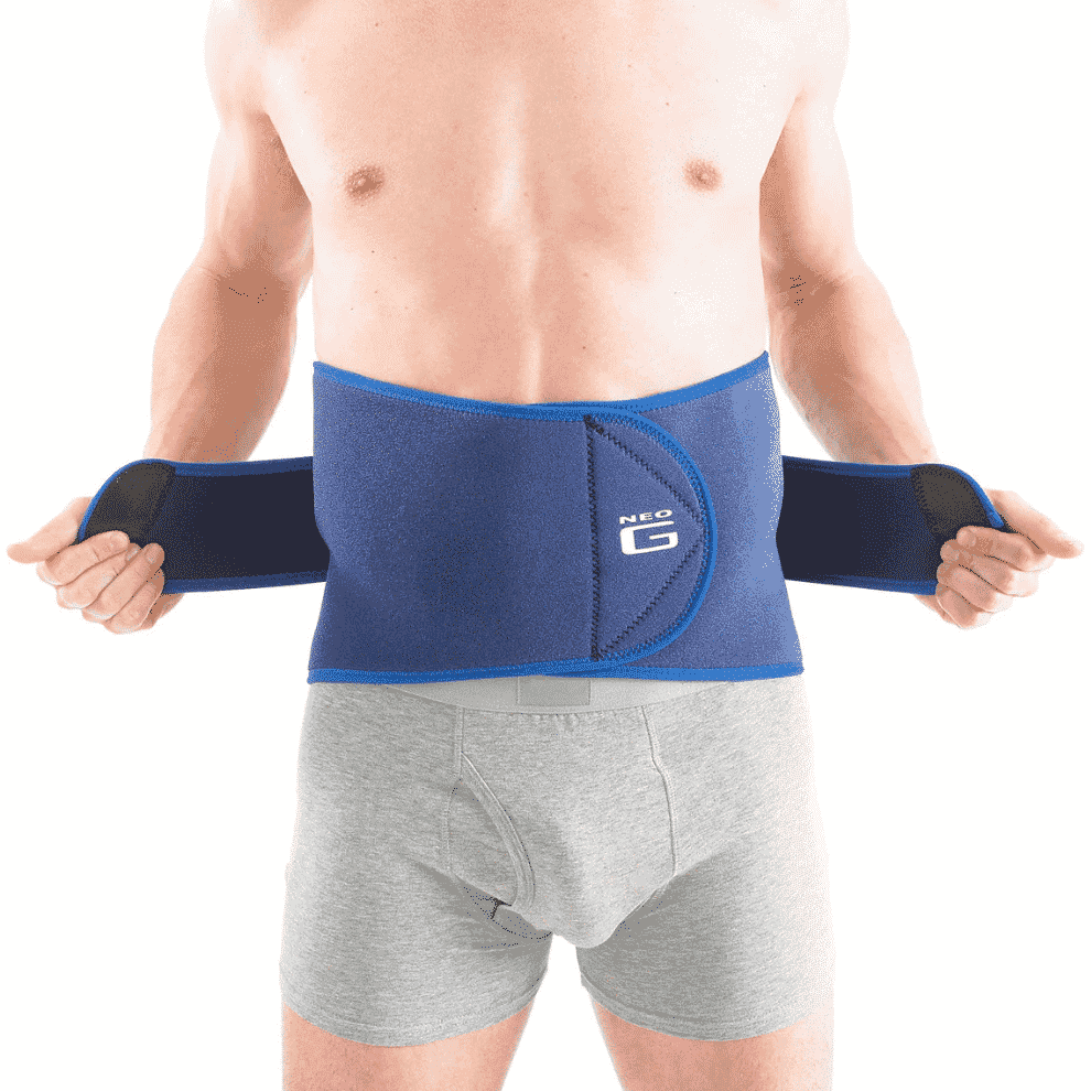 Ceinture de soutien lombaire avec renforts