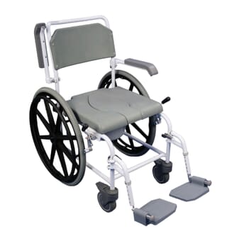 Chaise d'aisance et de douche autonome