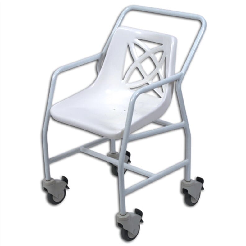 Chaise de douche à roulettes Harrogate