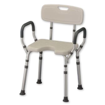 Chaise de douche en aluminium MaxComfort