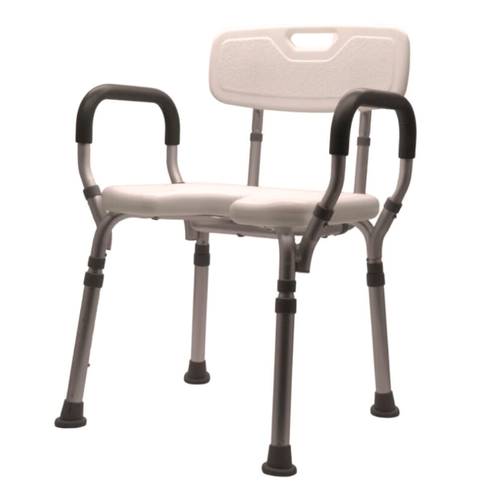 Chaise de douche en aluminium MaxComfort