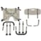 Chaise de douche en aluminium MaxComfort