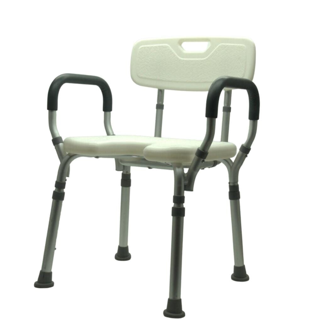 Chaise de douche en aluminium MaxComfort