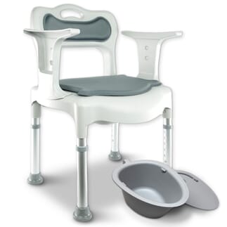 Chaise de douche et de toilette Aquarius