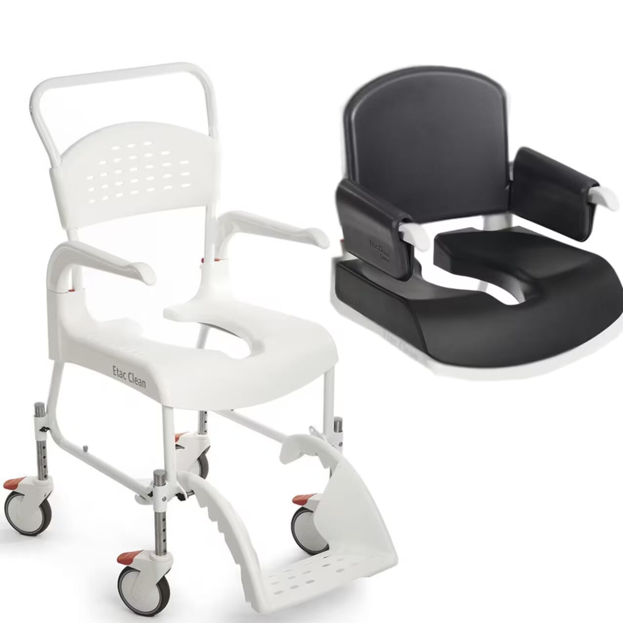 Chaise de douche Etac Clean avec kit Comfort