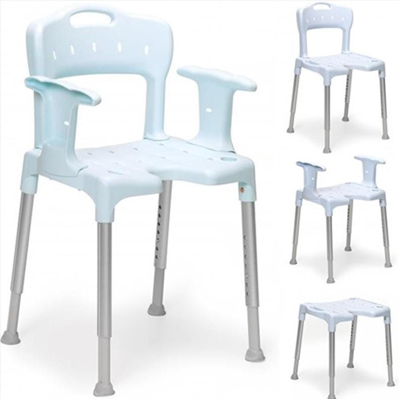 Chaise de douche Etac Swift - Bleu