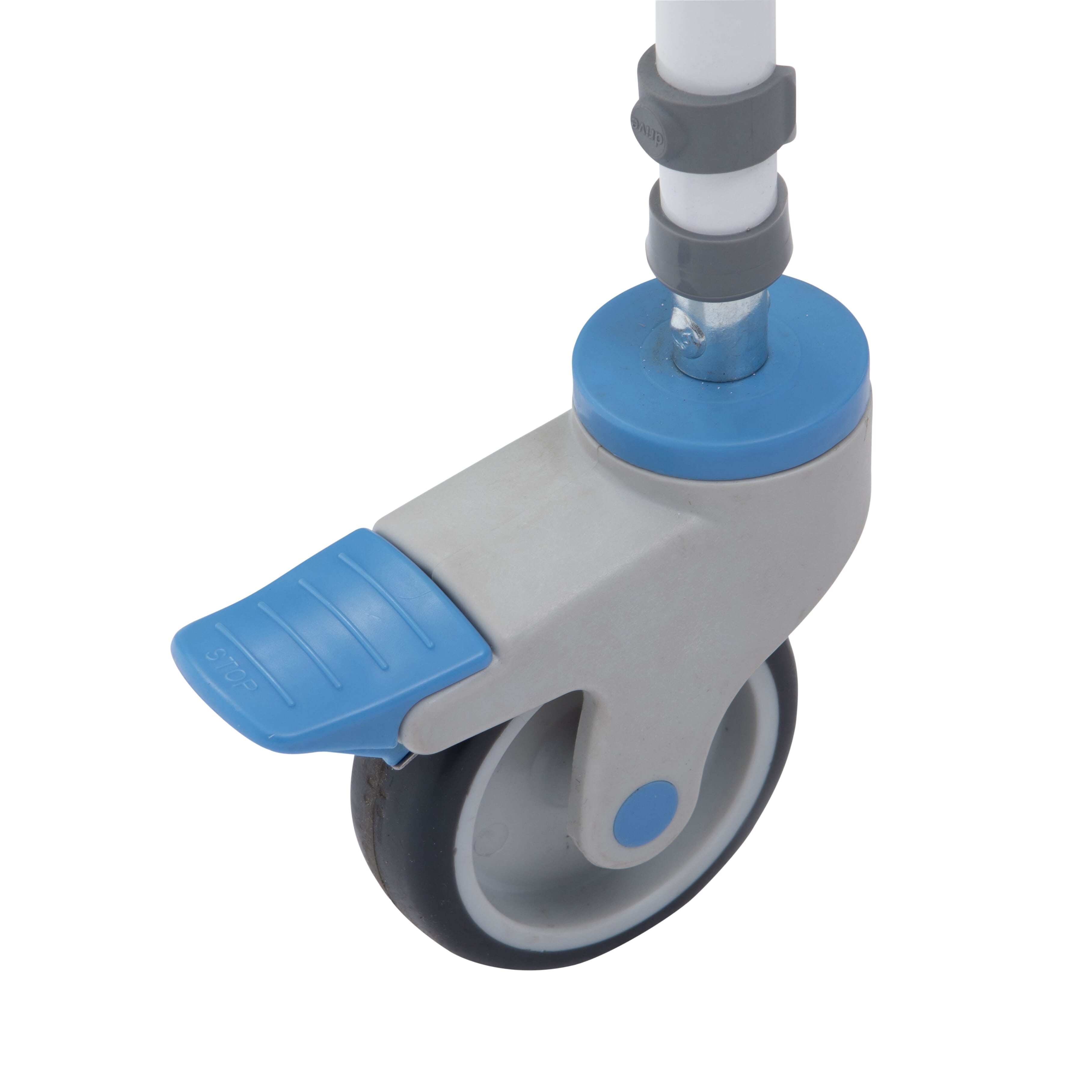 Chaise de douche hauteur ajustable avec roulettes - Tilton