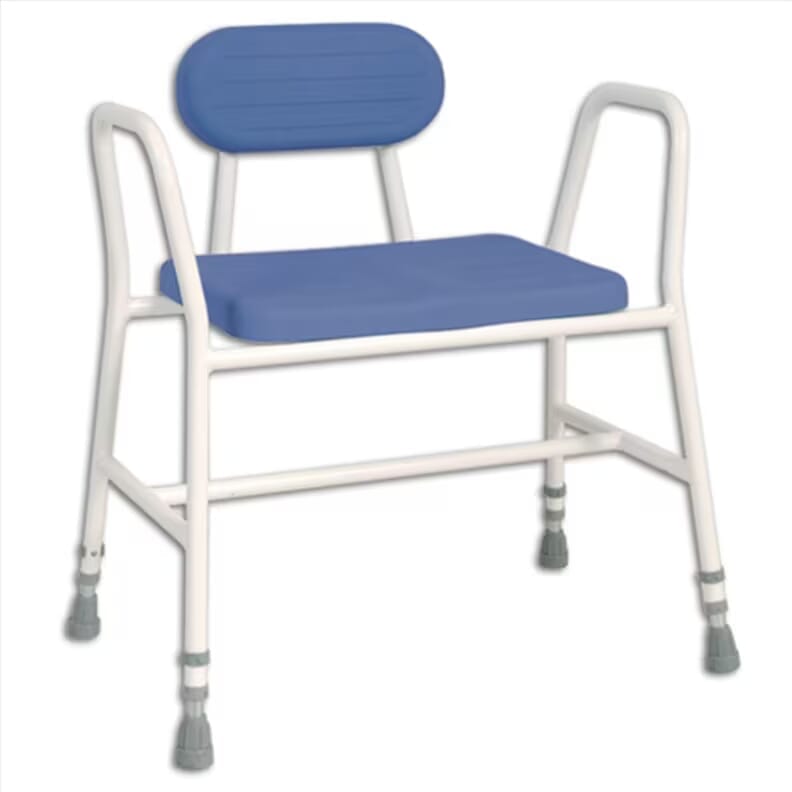 Chaise de douche moulée en polyuréthane