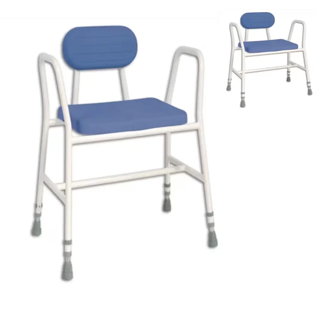Chaise de douche moulée en polyuréthane