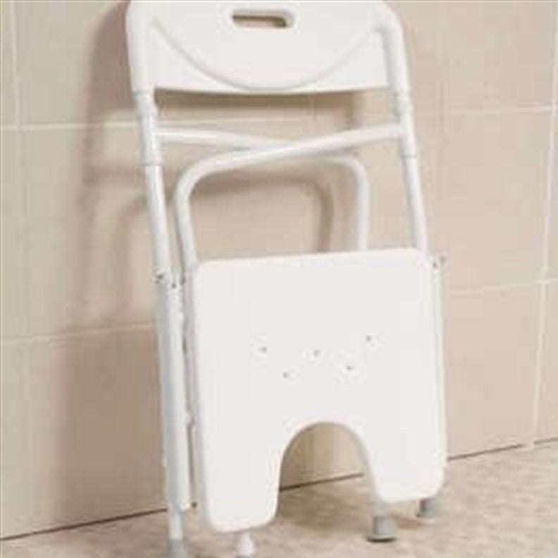 Chaise de douche pliable