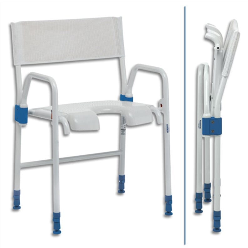 Chaise de douche pliante Aquatec Galaxy Chaises de douche