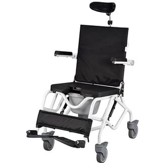 Chaise percée de douche légère inclinable
