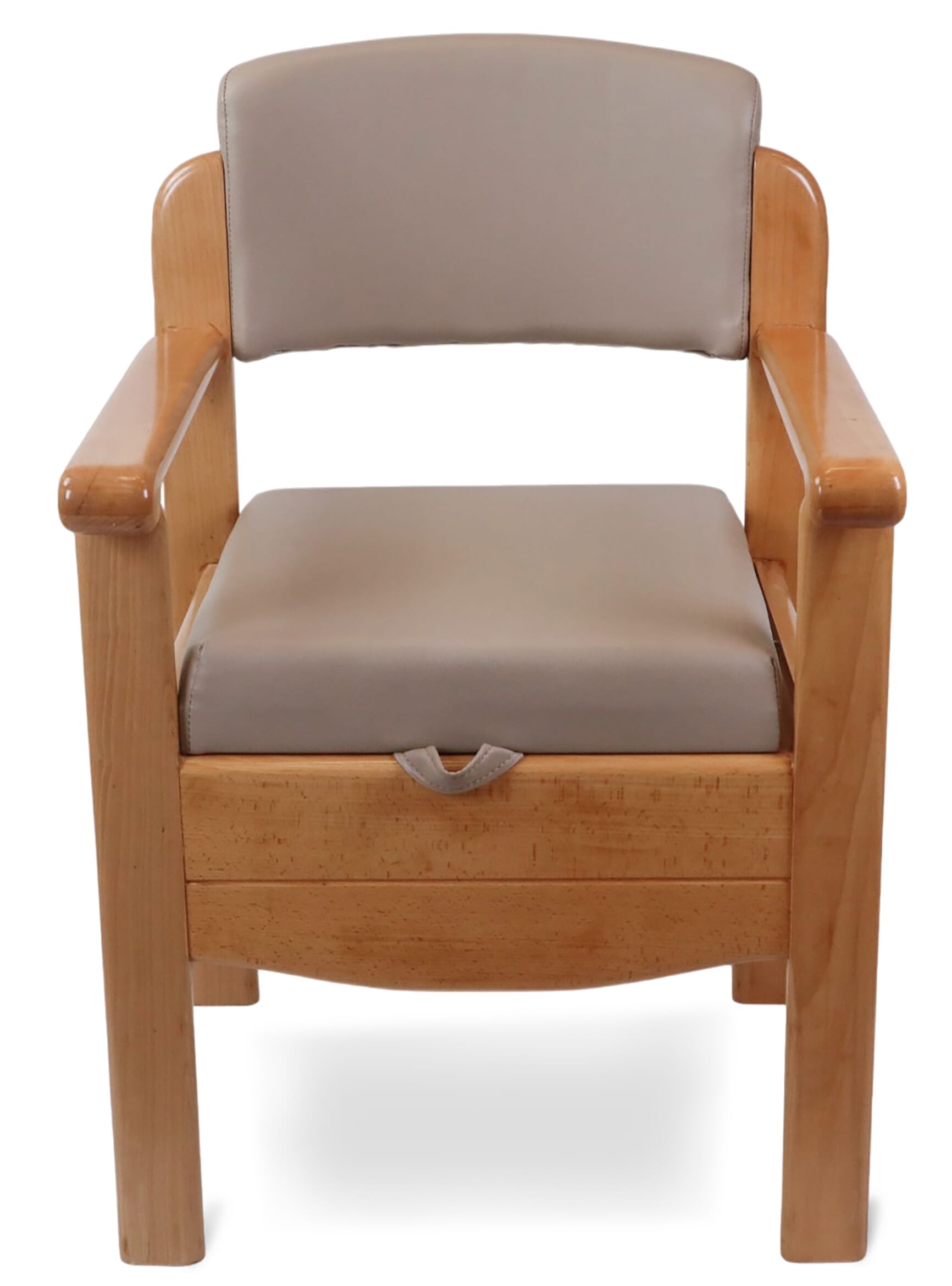 Chaise percée de luxe en bois