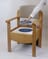 Chaise percée de luxe en bois