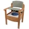 Chaise percée de luxe en bois