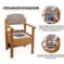 Chaise percée de luxe en bois