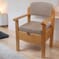 Chaise percée de luxe en bois