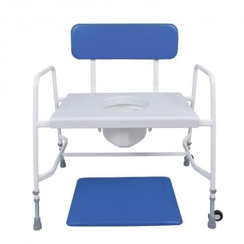 Chaise percée extra large