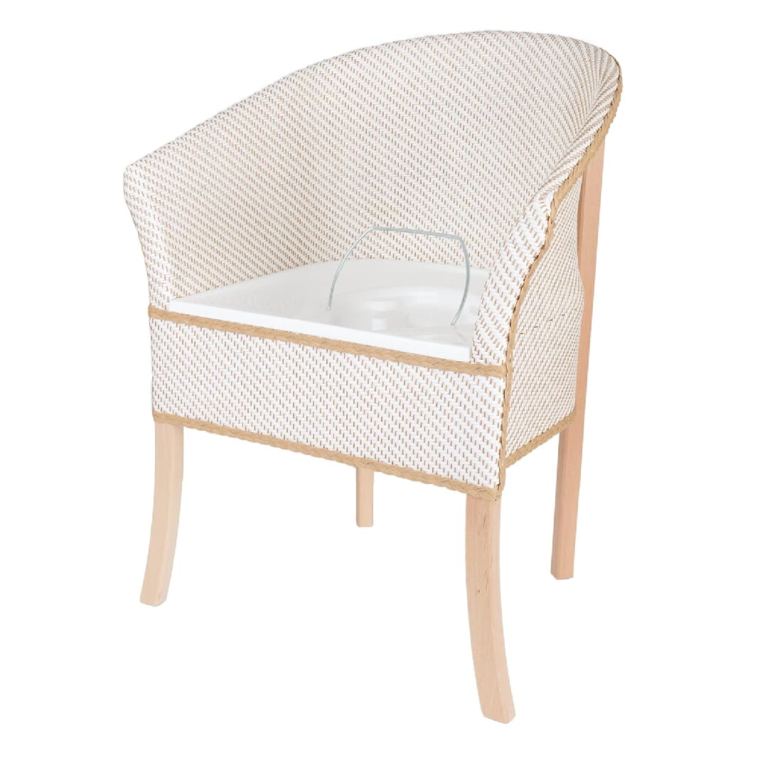 Chaise percée pour chambre