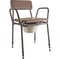 Chaise percée Stacking