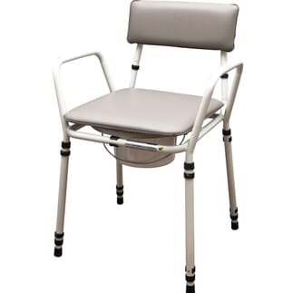 Chaise percée Stacking Hauteur réglable - Livrée à assembler