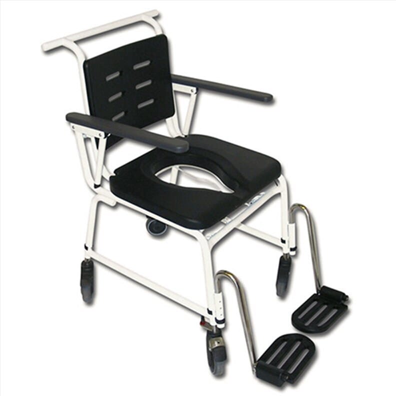 Chaise percée/chaise de douche à pousser – Extra large